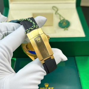 Đồng Hồ Rolex Chế Tác Sky-Dweller Mặt Vàng Champagne Nặng 192 Grams Xưởng ZF 42mm (2)