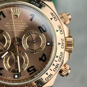 Đồng Hồ Rolex Cosmograph Daytona 116505 Chế Tác Bọc Vàng Hồng Mặt Chocolate 40mm (2)