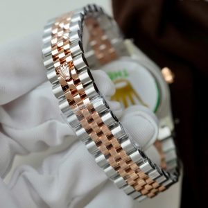 Đồng Hồ Rolex DateJust Mặt MOP Replica 11 Mạ Vàng Hồng Nhà Máy THB 31mm (2)