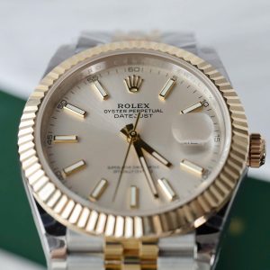 Đồng Hồ Rolex DateJust Nam Chế Tác Bọc Vàng 18K Nhà Máy GM 41mm (2)