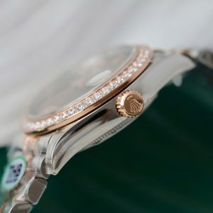 Đồng Hồ Rolex DateJust Nữ Rep 11 Mặt Chocolate Cọc Số La Mã THB 31mm (2)
