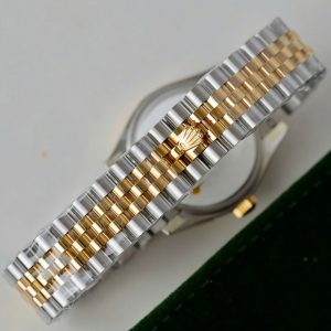 Đồng Hồ Rolex DateJust Rep 11 Mặt Xanh Lá Cây Cọc Số Đính Đá Xưởng THB 31mm (3)