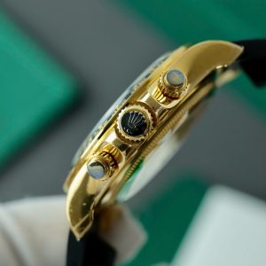 Đồng Hồ Rolex Daytona 116518 Mặt Vàng Chế Tác Bộ Chuyển Động Calibre 4131 40mm (2)