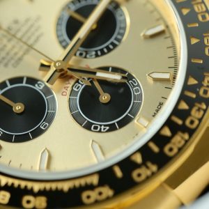 Đồng Hồ Rolex Daytona 116518 Mặt Vàng Chế Tác Bộ Chuyển Động Calibre 4131 40mm (2)