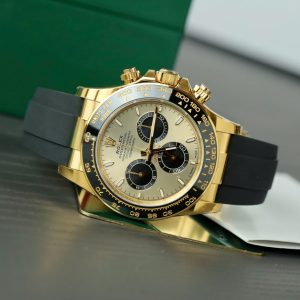 Đồng Hồ Rolex Daytona 116518 Mặt Vàng Chế Tác Bộ Chuyển Động Calibre 4131 40mm (2)