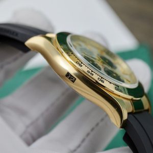 Đồng Hồ Rolex Daytona 116519 Mặt Trắng Chế Tác Bọc Vàng Thật Nhà Máy Clean 40mm (2)