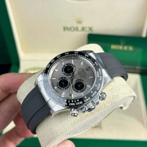 Đồng Hồ Rolex Daytona 126519LN Mặt Xám Replica 11 Bộ Máy Calibre 4131 Xưởng Clean 40mm (3)