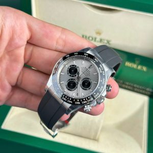 Đồng Hồ Rolex Daytona 126519LN Mặt Xám Replica 11 Bộ Máy Calibre 4131 Xưởng Clean 40mm (3)