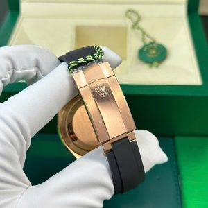 Đồng Hồ Rolex Sky-Dweller Mặt Xám Chế Tác Mạ Vàng Hồng Nặng 192 Grams Xưởng ZF 42mm (2)