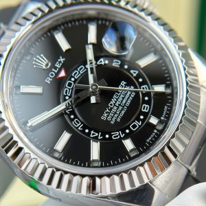 Đồng Hồ Rolex Sky-Dweller Replica 11 Mặt Đen Trọng Lượng 192 Grams Xưởng ZF 42mm (2)