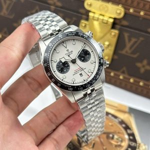 Đồng Hồ Tudor Replica 11 Black Bay Chronograph Mặt Trắng Xưởng TW 41mm (2)