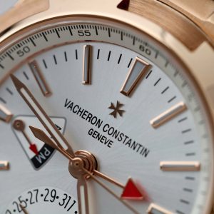 Đồng Hồ Vacheron Constantin Replica 11 Overseas Dual Time 7920V Mặt Trắng 41mm (2)