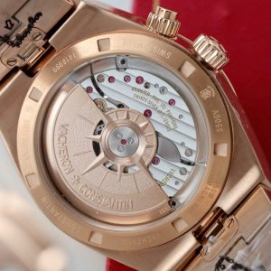 Đồng Hồ Vacheron Constantin Replica 11 Overseas Dual Time 7920V Mặt Trắng 41mm (2)