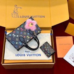 Set Túi Xách Louis Vuitton Nữ Siêu Cấp Hoạ Tiết Monogram 7 Màu (2)