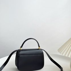 Túi Đeo Chéo Dior 30 Montaigne Avenue Top Handle Siêu Cấp Màu Đen 19x12x8cm (2)