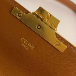 Túi Xách Celine Triomphe Siêu Cấp Chất Da Mịn Hoạ Tiết Monogram 20x12cm (2)