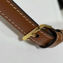 Túi Xách Celine Triomphe Siêu Cấp Chất Da Mịn Hoạ Tiết Monogram 20x12cm (2)