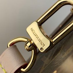 Túi Xách Dáng Cốp Louis Vuitton Siêu Cấp LV Valisette Tresor Hoạ Tiết Monogram 22.5x14.5x11 (2)