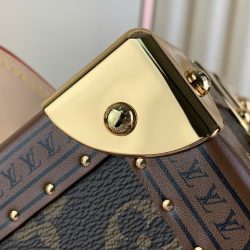 Túi Xách Dáng Cốp Louis Vuitton Siêu Cấp LV Valisette Tresor Hoạ Tiết Monogram 22.5x14.5x11 (2)