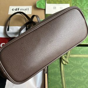 Túi Xách Gucci Ophidia Medium Tote Siêu Cấp Nữ Màu Nâu Hoạ Tiết Monogram 31 (2)