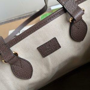 Túi Xách Gucci Ophidia Medium Tote Siêu Cấp Nữ Màu Nâu Hoạ Tiết Monogram 31 (2)