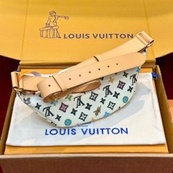 Túi Xách Louis Vuitton LV Belt Màu Trắng Siêu Cấp Hoạ Tiết Monogram 30x15x8cm (1)