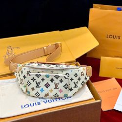 Túi Xách Louis Vuitton LV Belt Màu Trắng Siêu Cấp Hoạ Tiết Monogram 30x15x8cm (7)