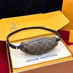 Túi Xách Louis Vuitton LV Keepit Siêu Cấp Hoạ Tiết Monogram Canvas Màu Nâu 29x12x6cm (2)