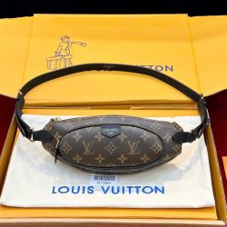 Túi Xách Louis Vuitton LV Keepit Siêu Cấp Hoạ Tiết Monogram Canvas Màu Nâu 29x12x6cm (2)