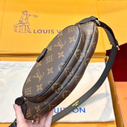 Túi Xách Louis Vuitton LV Keepit Siêu Cấp Hoạ Tiết Monogram Canvas Màu Nâu 29x12x6cm (2)