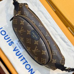 Túi Xách Louis Vuitton LV Keepit Siêu Cấp Hoạ Tiết Monogram Canvas Màu Nâu 29x12x6cm (2)