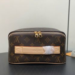 Túi Xách Louis Vuitton LV Toiletry Siêu Cấp Dáng Cốp Hoạ Tiết Monogram 24x13cm (1)