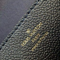 Túi Xách Louis Vuitton LV Wallet On Chain Siêu Cấp Màu Đen Hoạ Tiết Dập Chìm 22x15x5 (2)