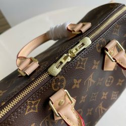 Túi Xách Louis Vuitton Siêu Cấp LV Speedy bandouliere Hoạ Tiết Monogram Màu Nâu 25cm (2)