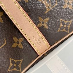 Túi Xách Louis Vuitton Siêu Cấp LV Speedy bandouliere Hoạ Tiết Monogram Màu Nâu 25cm (2)