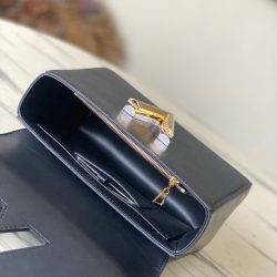 Túi Xách Louis Vuitton Siêu Cấp LV Twist Màu Đen Dây Đeo Chéo 23x17cm (2)