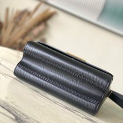 Túi Xách Louis Vuitton Siêu Cấp LV Twist Màu Đen Dây Đeo Chéo 23x17cm (2)