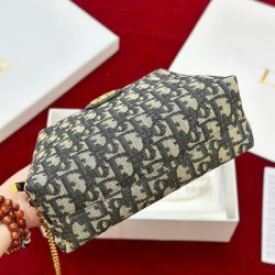 Túi Xách Nữ Dior D-Cosy Mini Siêu Cấp Hoạ Tiết Monogram 21×12,5x8cm (2)