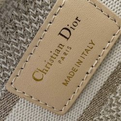 Túi Xách Nữ Dior Lady Hoạ Tiết Thêu Thổ Cẩm Siêu Cấp 24cm (2)