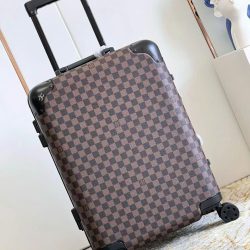 Vali Louis Vuitton Siêu Cấp Hoạ Tiết Caro Màu Nâu 20Inch (2)