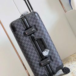Vali Louis Vuitton Siêu Cấp Hoạ Tiết Caro Màu Tím Than 20Inch (2)