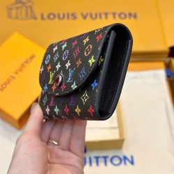 Ví Louis Vuitton Nữ Siêu Cấp Hoạ Tiết Monogram 7 Màu 12cm (2)