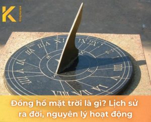 đồng hồ mặt trời là gì
