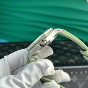 Đồng Hồ Audemars Piguet Rep Cao Cấp Royal Oak Offshore 15720ST Màu Xanh Lá Cây Xưởng APS 42mm (2)