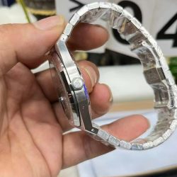 Đồng Hồ Audemars Piguet Replica 11 Royal Oak Frosted Gold 15410 Mặt Trắng Nhà Máy APS 41mm (2)