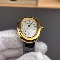 Đồng Hồ Cartier Baignoire WGBA0017 Replica Cao Cấp Nữ Dây Da AF Factory 24,6x18,7mm (1)