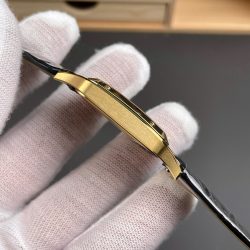 Đồng Hồ Cartier Santos-Dumont WGSA0077 Replica 11 Màu Đen Máy Pin Xưởng AF 43,5x31,4mm (1)