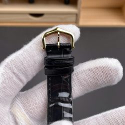 Đồng Hồ Cartier Santos-Dumont WGSA0077 Replica 11 Màu Đen Máy Pin Xưởng AF 43,5x31,4mm (1)