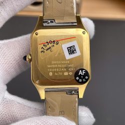 Đồng Hồ Cartier Santos-Dumont WGSA0077 Replica 11 Màu Đen Máy Pin Xưởng AF 43,5x31,4mm (1)