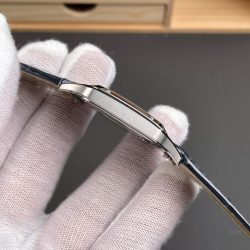 Đồng Hồ Cartier Santos Dumont WSSA0022 Rep 11 Nam Dây Da Màu Xanh Dương AF Factory 43,5mm (1)